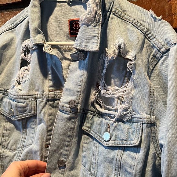 Boom Boom Distressed denim jacket - Picture 2 of 6
